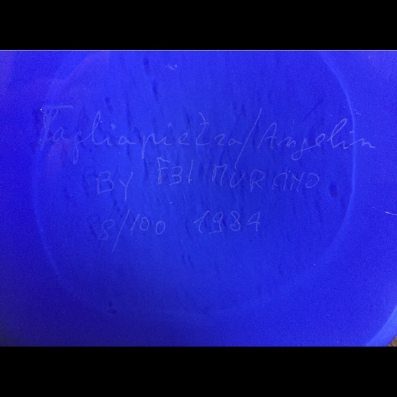 Murano Art Glass Vase By Lino Tagliapietra/Angelin - Picture 8 of 10